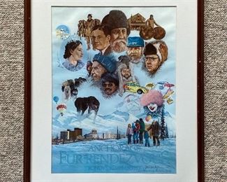 Anchorage: Fur Rendezvous

A Collectable Print by Jon Van Zyle 

Signed 

31" x 25" (framed)