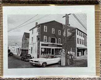 Bossy Gillis Gas Station, Newburyport '65

Bill Lane

Signed Photograph 

11.5" x 8" (unframed)

The Story: 
Bill Lane was, for many years, a photographer for the Newburyport Daily News. Bossy Gillis, former Mayor of Newburyport.