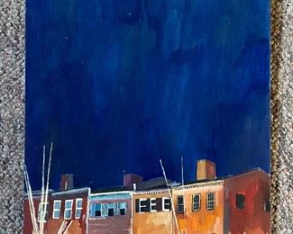 Top Floor State Street

Sam Buck 

Gouache on Board 

14" x 12"