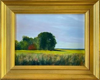 Red Bush

Pat Grutchfield 

Oil 

13" x 16" (framed) 