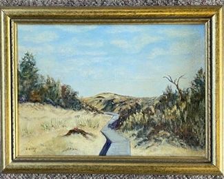 Boardwalk Through the Dunes

Marjorie Recke

Oil; Signed

12" x 16" (framed)