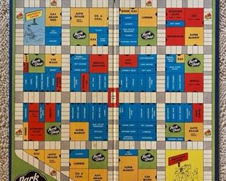 1950’s Park And Shop board game