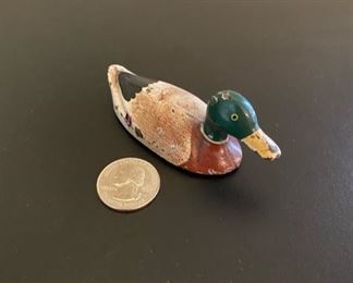 Antique Hubley cast iron duck decoy salesman sample