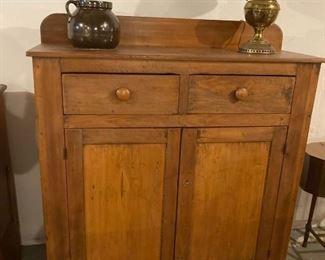 Antique jam cupboard