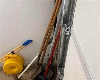 More garage and cleaning supplies 