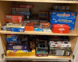 TONS OF GANES FOR THE ENTIRE FAMILY!