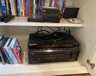 DVDs and electronics 