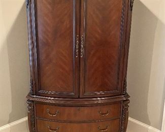 Mahogany wardrobe/ media console