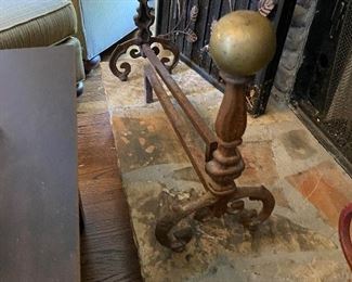 Vintage andirons