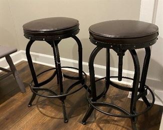 Toledo style bar stools