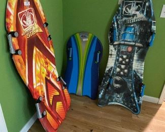 Wake and boogie boards