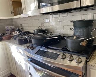 Tons of Calphalon kitchenware