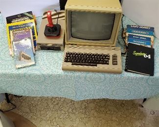 My old commodore computer with monitor, floppy drive and lots of original manuals. An honest collector should appreciate its $300 all inclusive price. Excellent shape.
