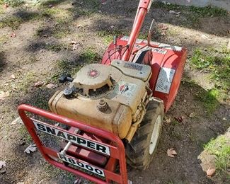 For the serious gardener. Heavy Duty Snapper 8000, runs great. Asking $400, but could come down just a bit.