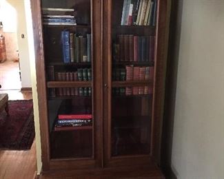 Fabulous Victorian walnut bookcase