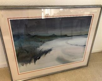 Watercolor painting by Caesar Cirigliano