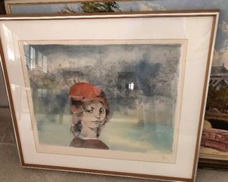 Very interesting Signed Limited Edition Print.