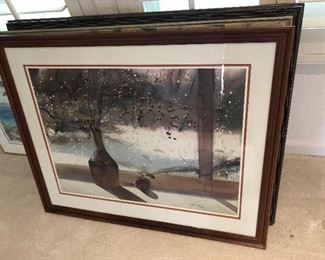 Watercolor painting by Caesar Cirigliano