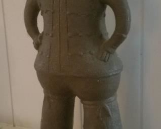 Cast iron figure