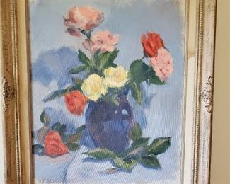 Original Oil Painting by Schlosser