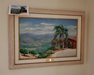 Original Oil Painting by Schlosser