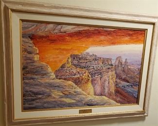 Original Oil Painting by Schlosser