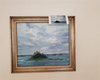 Original, Signed Oil by Schlosser