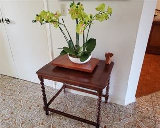 Cute Wood Occasional Side Table