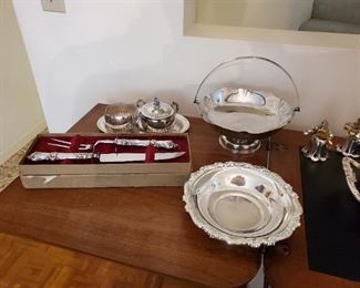 Various Silver Serveware