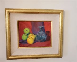 Original, Signed Oil by Schlosser