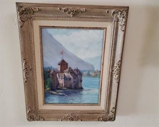 Original, Signed Oil by Schlosser