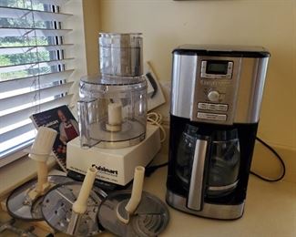 Cuisinart Food Processor & Coffee Maker