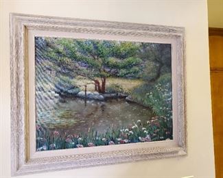 Original, Signed Oil by Schlosser