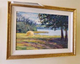 Original, Signed Oil by Schlosser