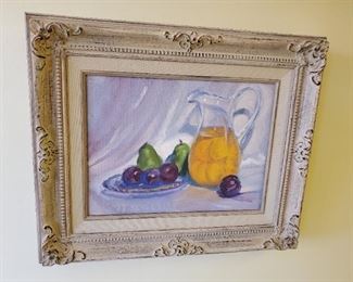 Original, Signed Oil by Schlosser