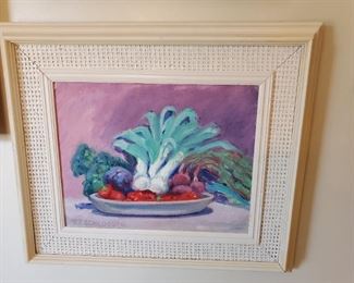 Original, Signed Oil by Schlosser