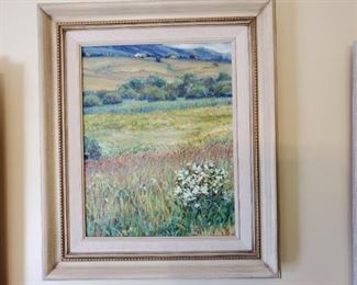 Original, Signed Oil by Schlosser