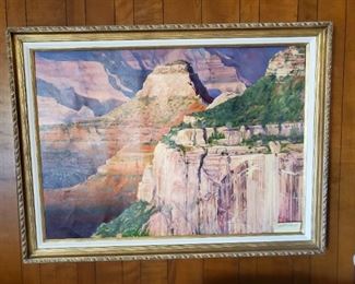 Original, Signed Oil by Schlosser