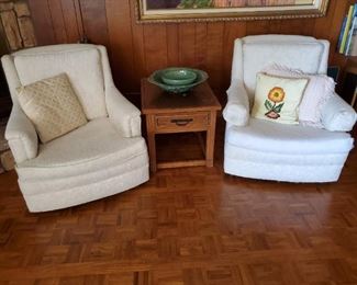 Pair of Occasional Chairs & other assorted furniture