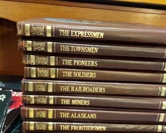 Time Life Books volumes from the "Western Collection"