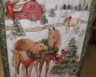 Calling all Horse lovers wonderful Christmas Scene