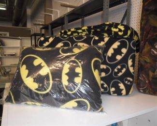 Batman hassock, pillow and throw just in time for Christmas