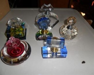 Assorted Perfume Bottles 