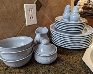 Pfaltzgraff Pottery - bowls, dessert plates, dinner plates, salt & pepper shakers, sugar and creamer