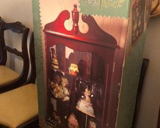 horned display case