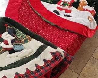 Christmas tree skirts