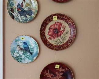 decorative, collectible plates