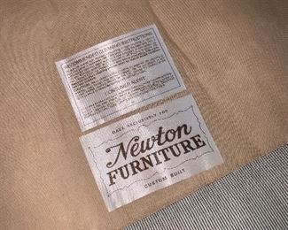 $120 NEWTON FURNITURE CHAIR AND OTTOMAN
CHAIR MEASURES 44”W x 36”D x 34”H