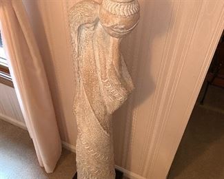 $275 AUSTIN PRODUCTIONS "LA MUJER DE LA TIERRA" RARE AP3329 ACOMA INDIAN SCULPTURE