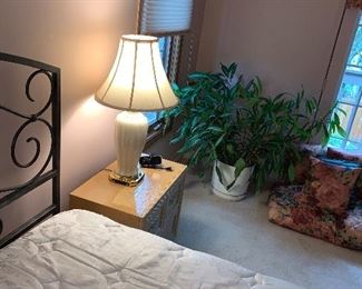 $250 METAL KING SIZE FRAME WITH MATTRESS
FRAME MEASURES 76”L x 56”H